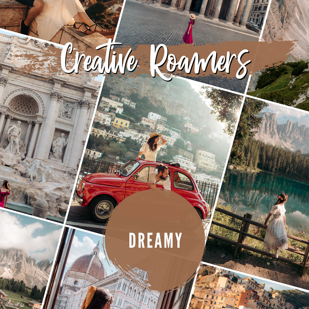 Dreamy Collection (mobile & desktop) + Lightroom eBook